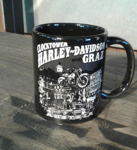 Harley - Davidson Graz Kaffeetasse "Clocktower"