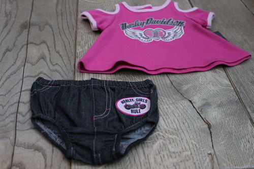 Harley-Davidson® Girls' Denim 2-Piece Set - 2001821