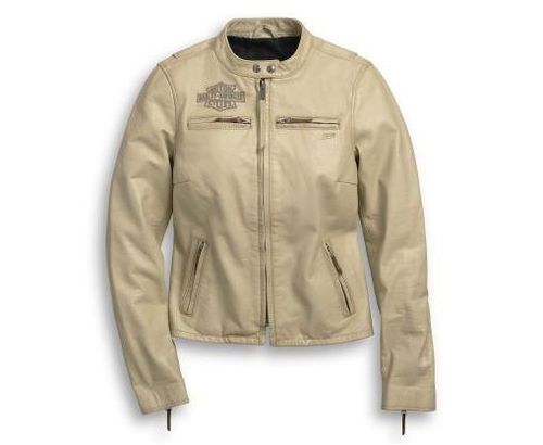 Harley - Davidson - Women - Leather Jacket "Chain Stitched" - 97017-20VW