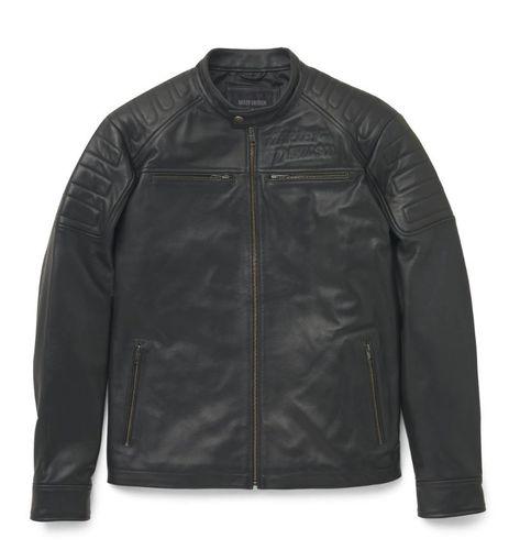 Harley - Davidson - Herren - "Wells Leather Jacket" - 97016-22VM